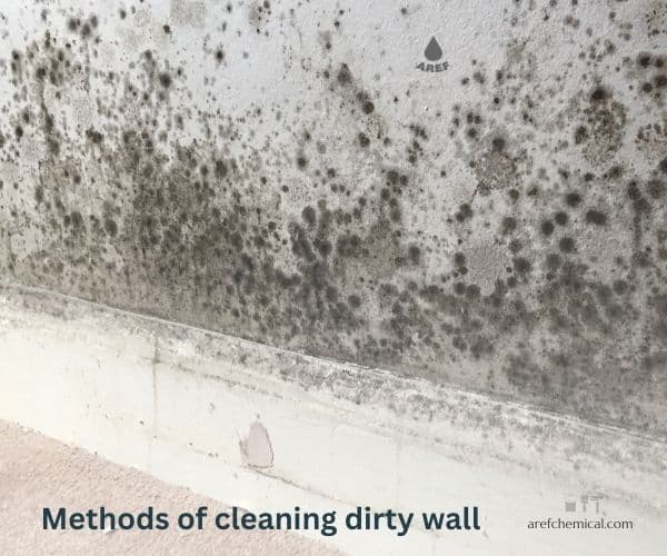 Methods of cleaning stains from oily or plastic wall paint