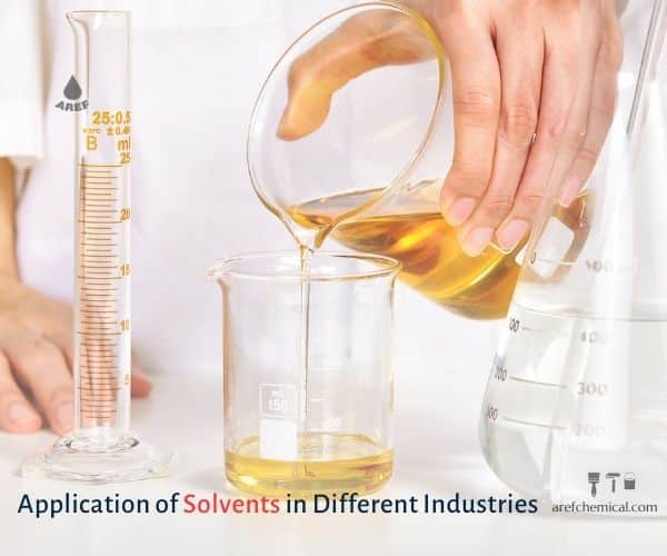 Application of solvents in different industries