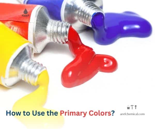 How to use the primary colors?