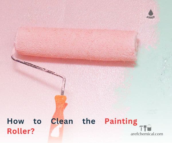 How to clean the painting roller?