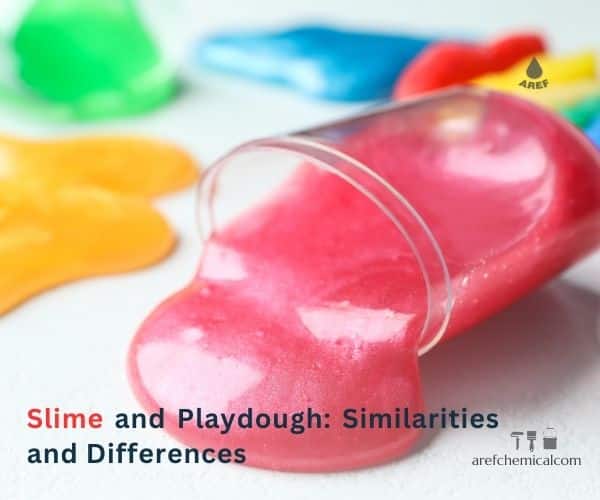 Slime and playdough similarities differences