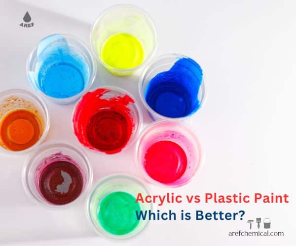 Acrylic vs plastic paint