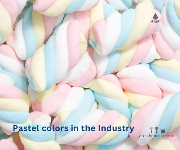 Pastel colors in the industry