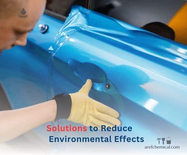 Solutions to reduce environmental effects