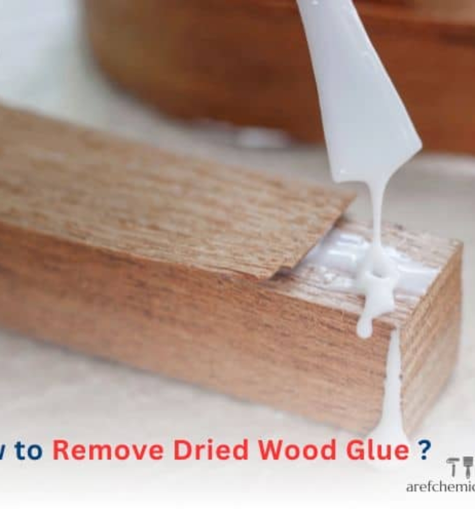 How to remove dried wood glue?