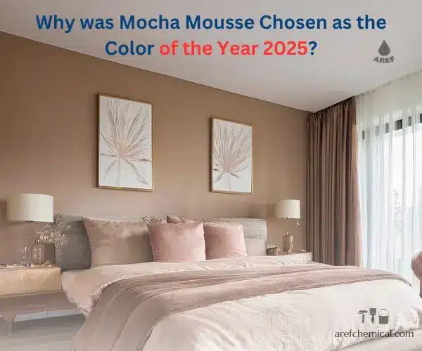 Why was Mocha Mousse chosen as the color of the year 2025?