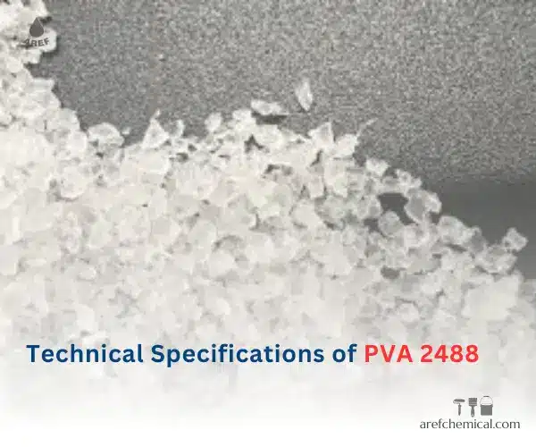 Technical specifications of PVA 2488