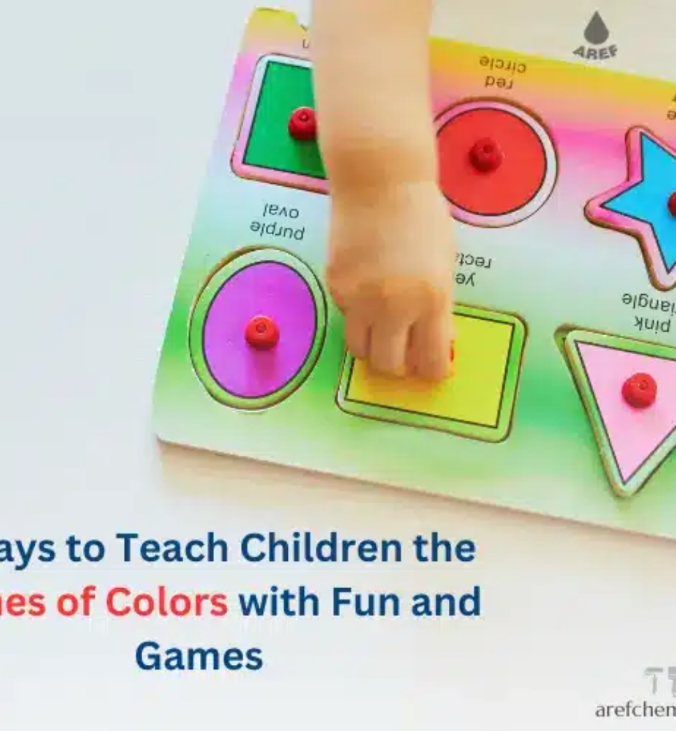 6 ways to teach children the names of colors with fun and games