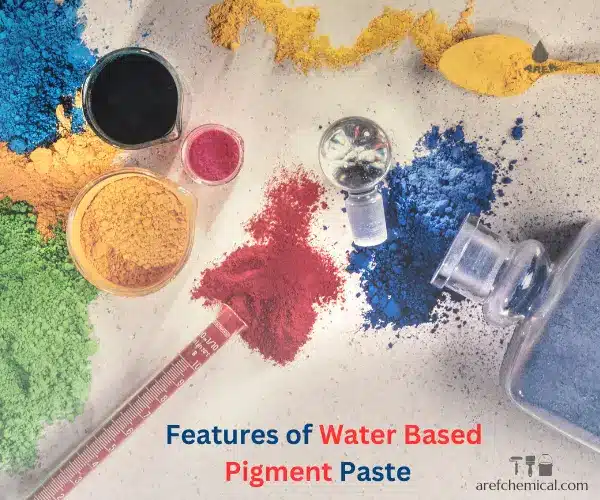 Water based pigment paste