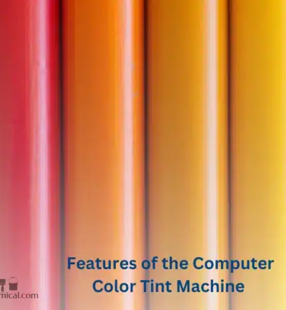 computer color tint machine