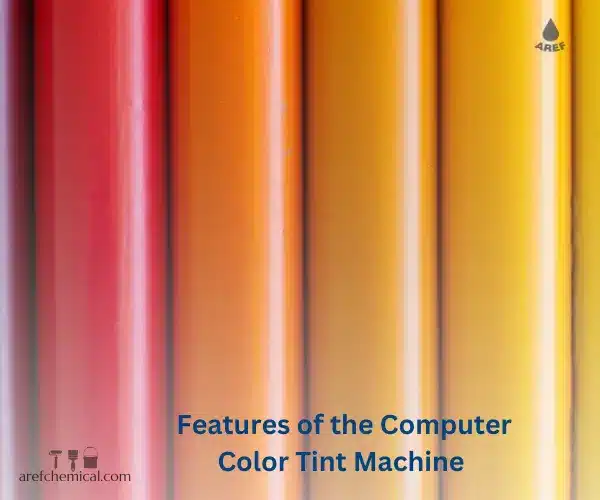 computer color tint machine