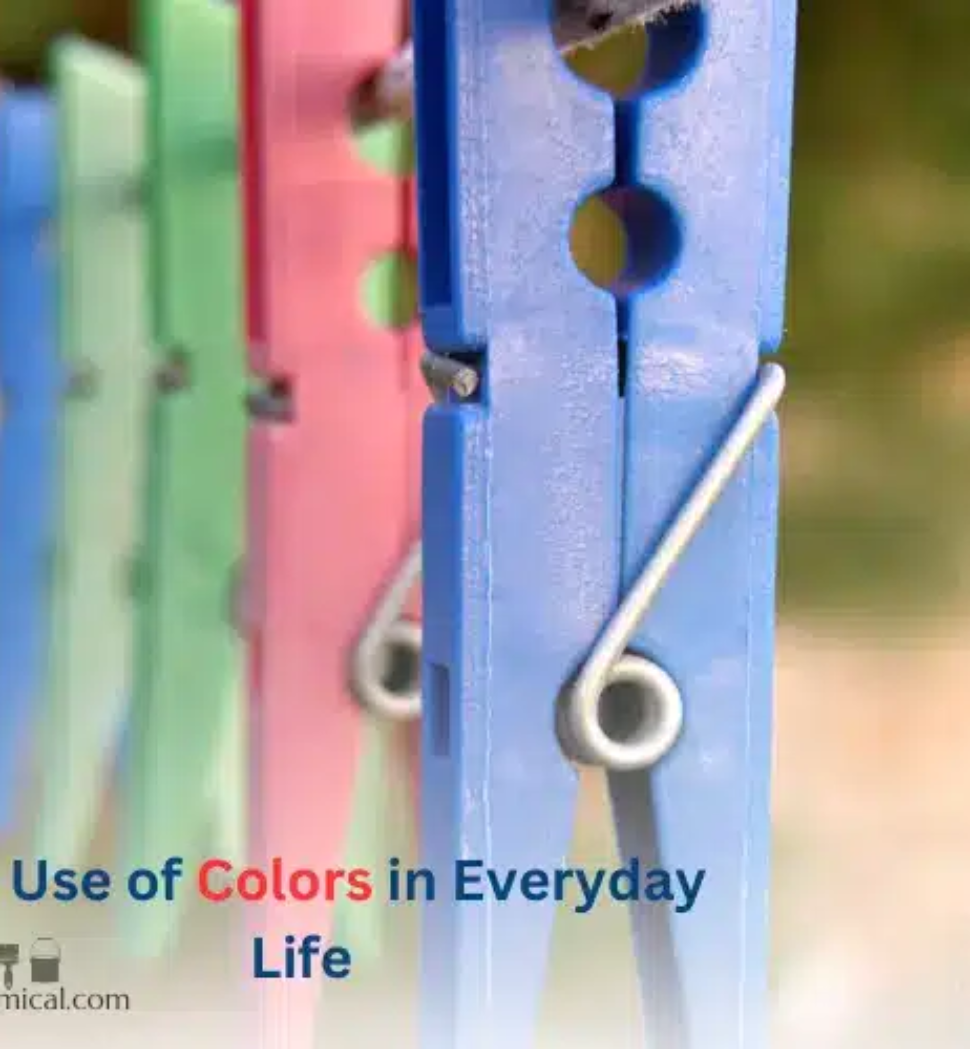 The use of colors in everyday life