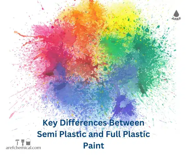 Difference between semi plastic and full plastic paint